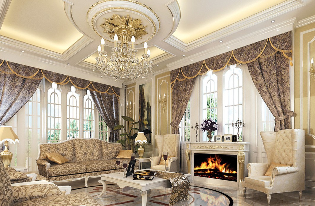 Divine Luxury Pop False Ceiling Decoration For Luxury Living