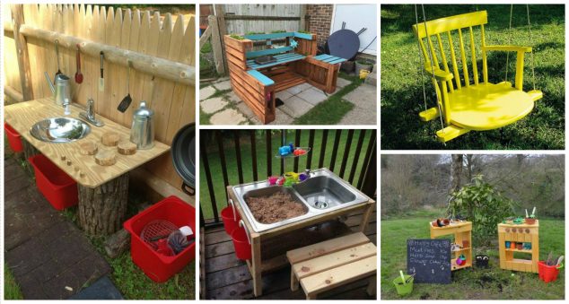 15 DIY Ideas How To Transform Your Backyard In A Playground For Your Kids