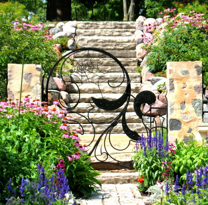 Garden Gates Cool Design Octopus Garden Plants Fantastic Viewpoint