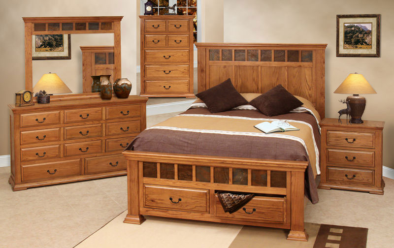 Rustic Oak Bedroom Furniture Set 3 Fantastic Viewpoint