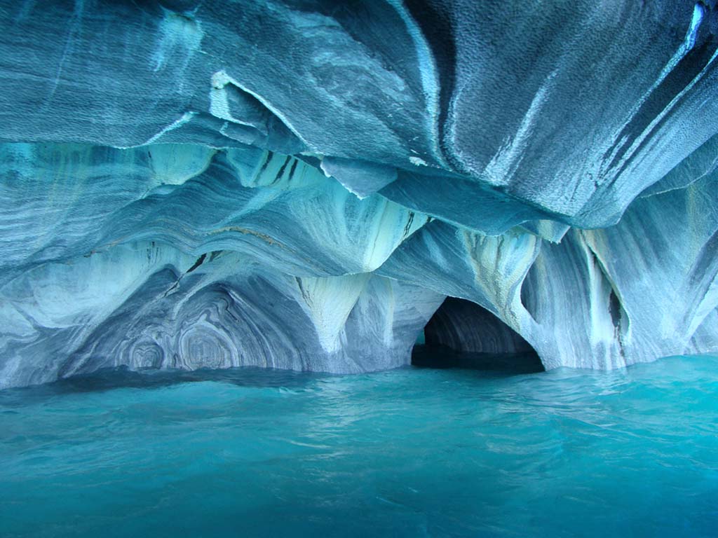 marble caves chile