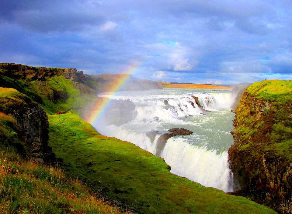 Gullfoss ( Golden Falls ), Iceland