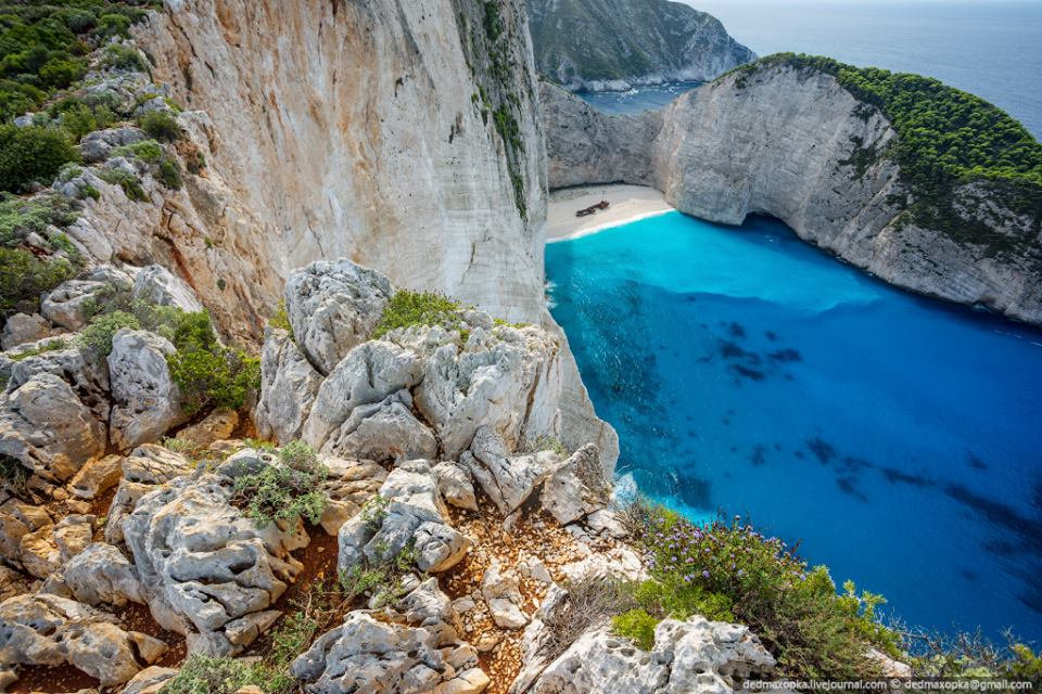 The Navagio Bay, Greece