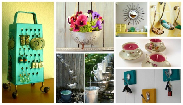 18 Ideas How To Repurpose Your Old Kitchen Utensils