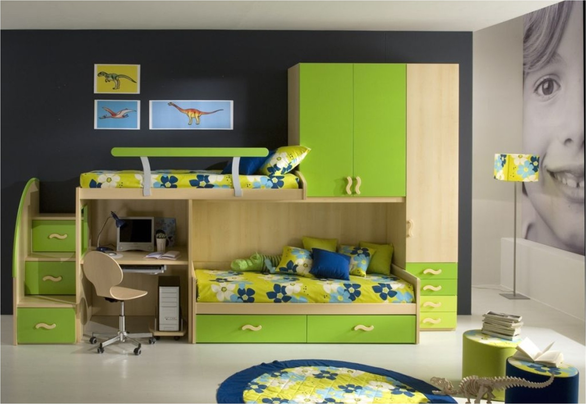 мебель в детскую для мальчика и девочки