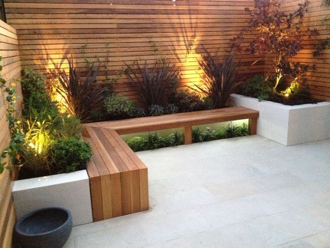 15 Special Built in Bench Planters You Dream About