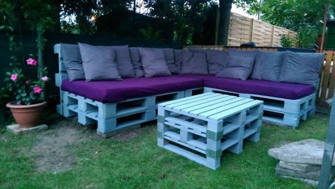 13 Cool DIY Outdoor Furniture Made of Pallet – Fantastic Viewpoint